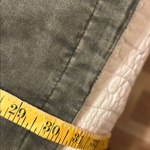 Duck Head Olive Field Jacket with Brown Collar - Picture 11 of 12